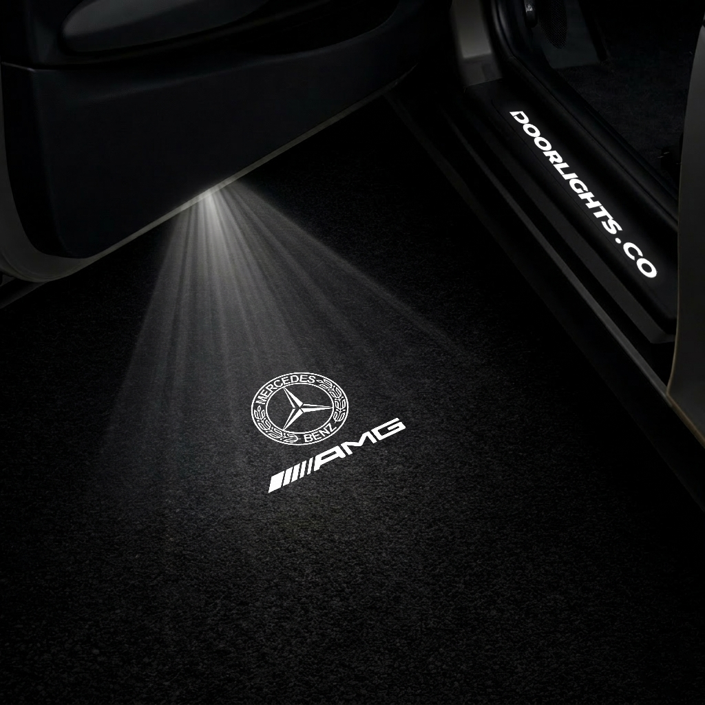 Mercedes LED Door Projection Light Kit