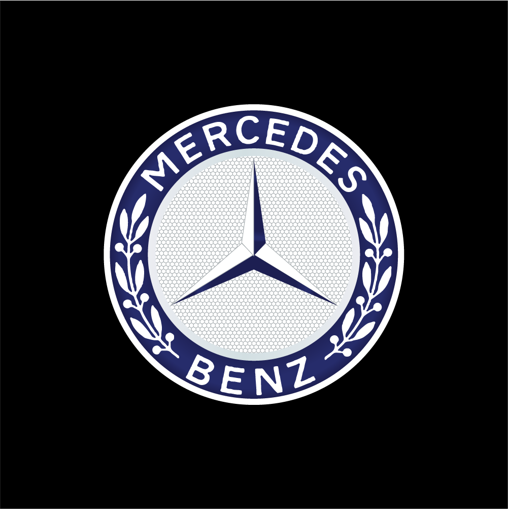 Mercedes LED Door Projection Light Kit