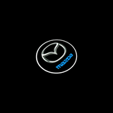 White Circle Blue
