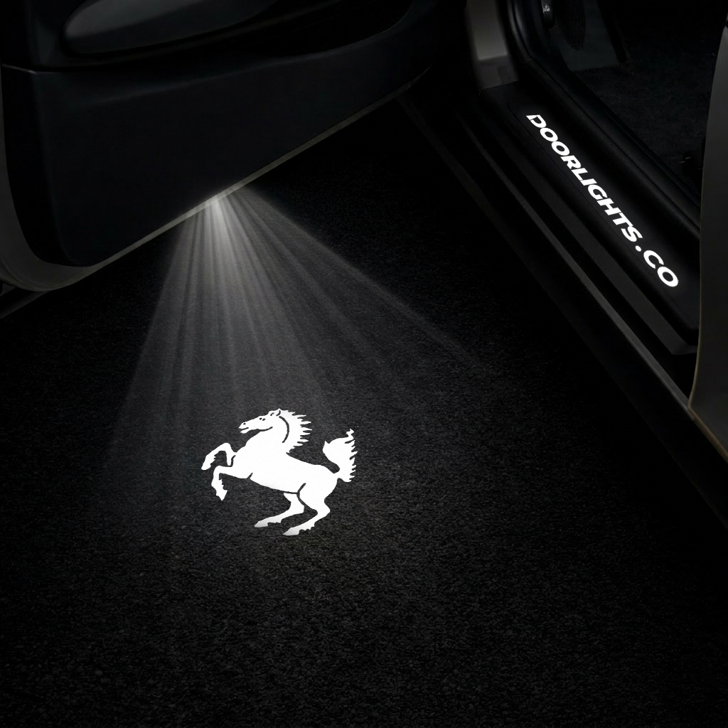 Porsche LED Door Projection Light Kit