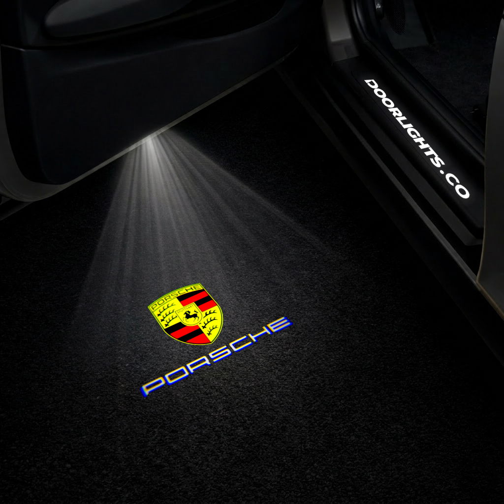Porsche LED Door Projection Light Kit