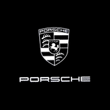 Porsche Logo Black & White