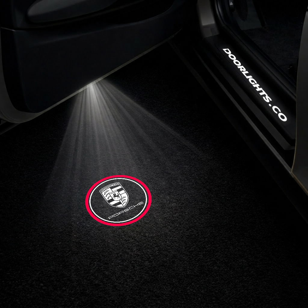 Porsche LED Door Projection Light Kit