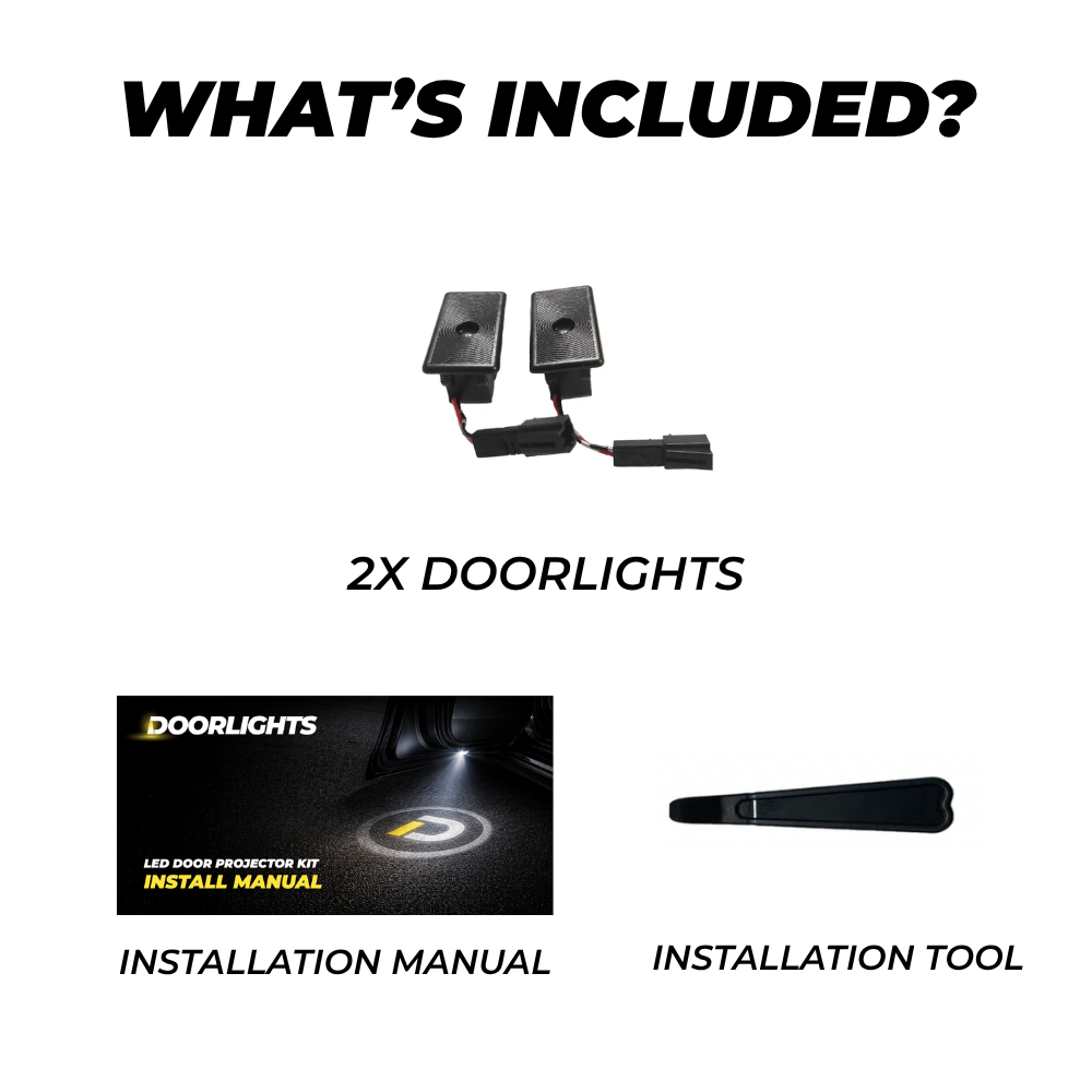 Tesla LED Door Projection Light Kit