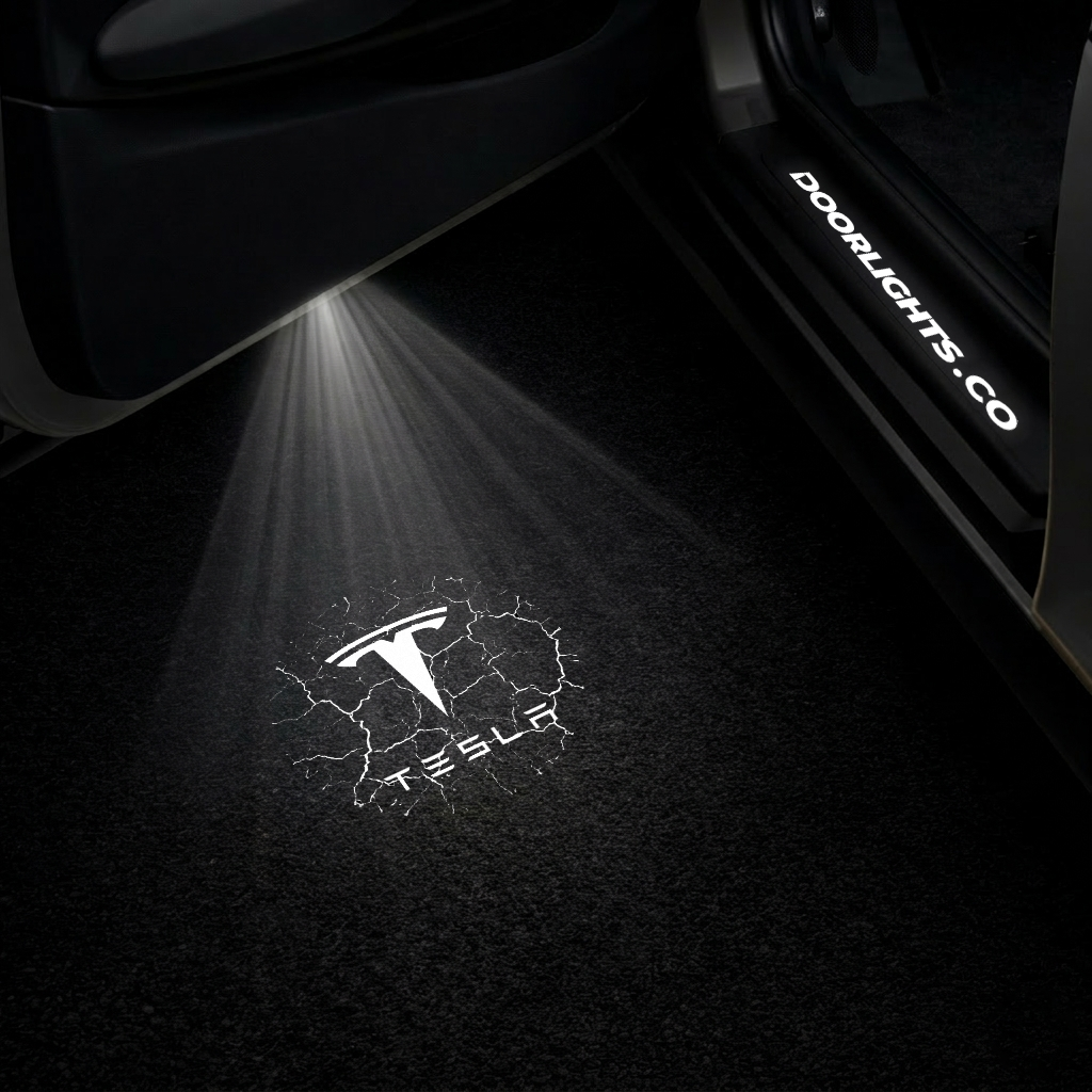Tesla LED Door Projection Light Kit
