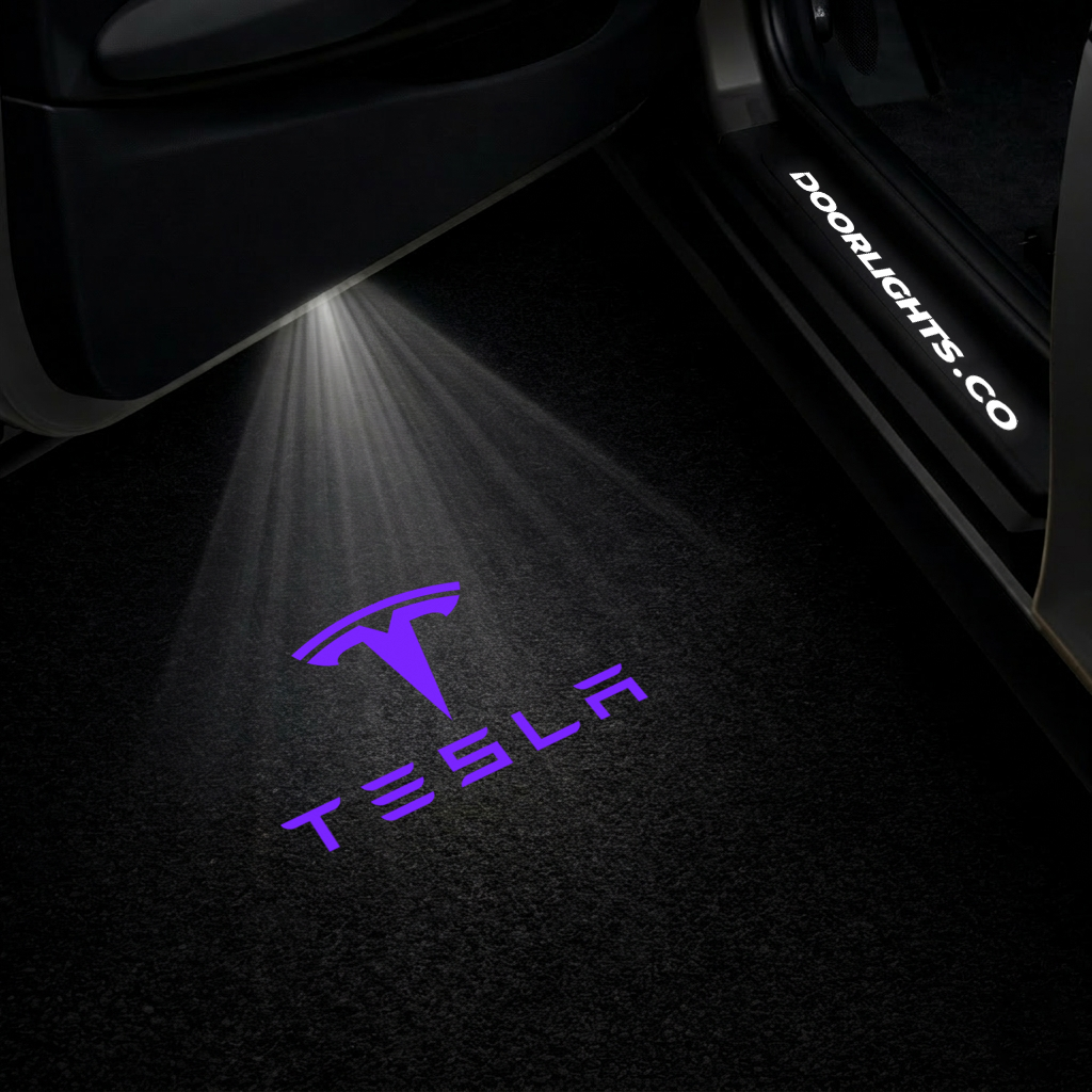 Tesla LED Door Projection Light Kit