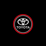 Toyota White Red Circle
