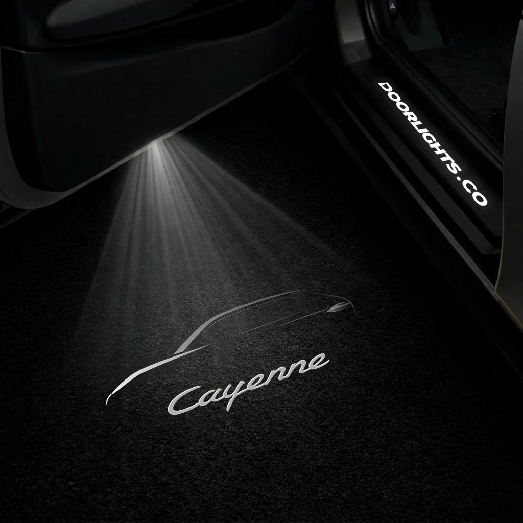 Porsche LED Door Projection Light Kit