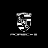 Porsche Logo Black & White